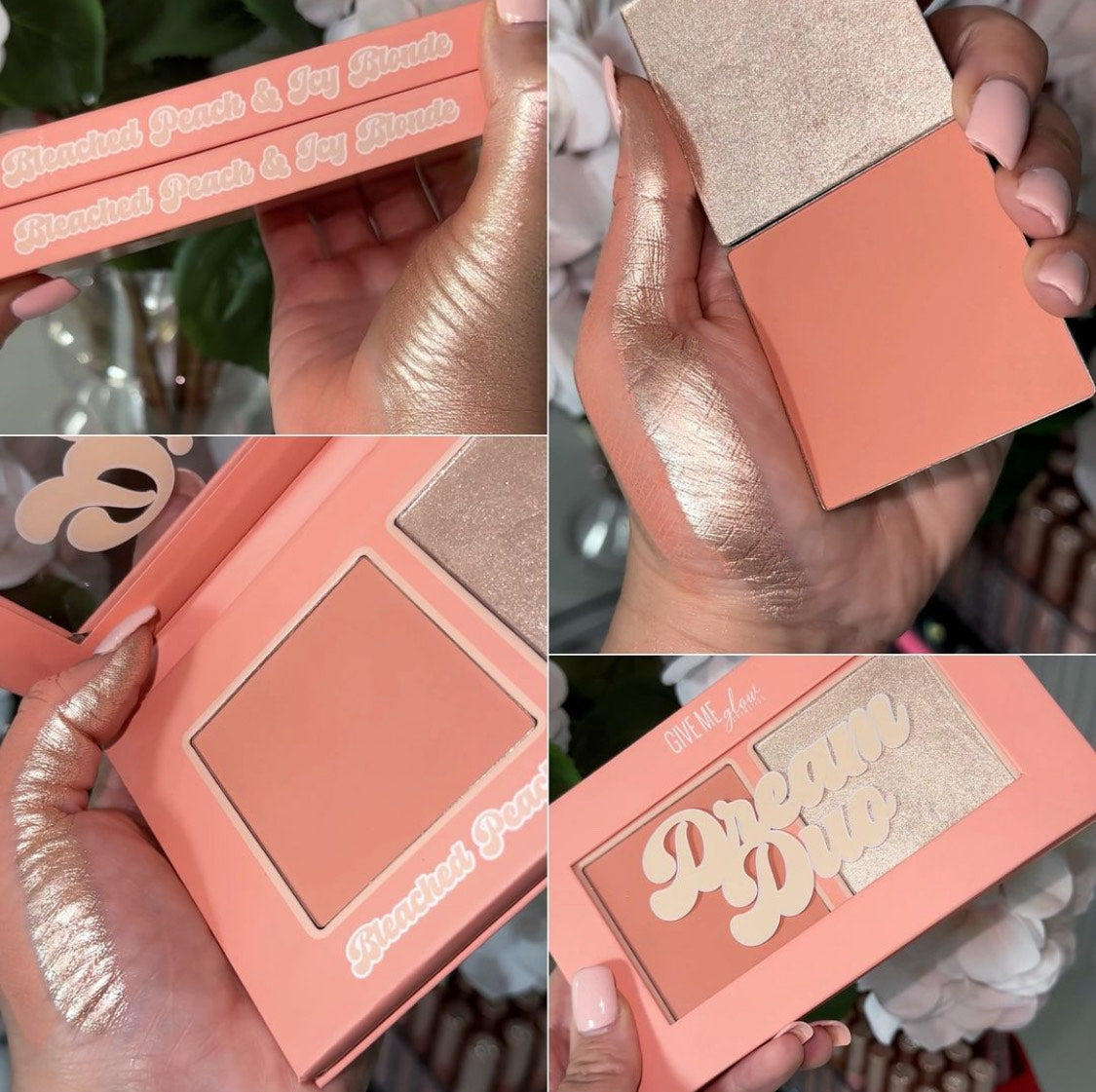 BLEACHED PEACH | ICY BLONDE DREAM DUO PALETTE