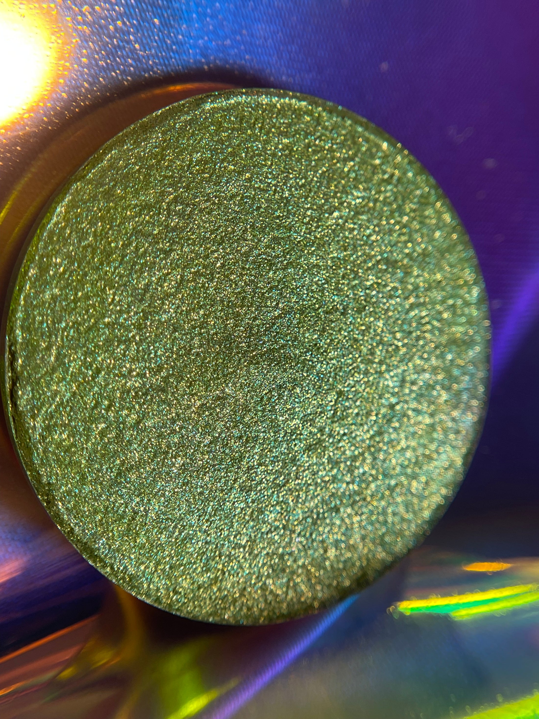 JD Glow Cosmetics Galaxy Eyeshadow- Lemon Lime