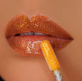 Load image into Gallery viewer, Queen Cosmetics: Aphodite Diamond Shimmer Lipgloss
