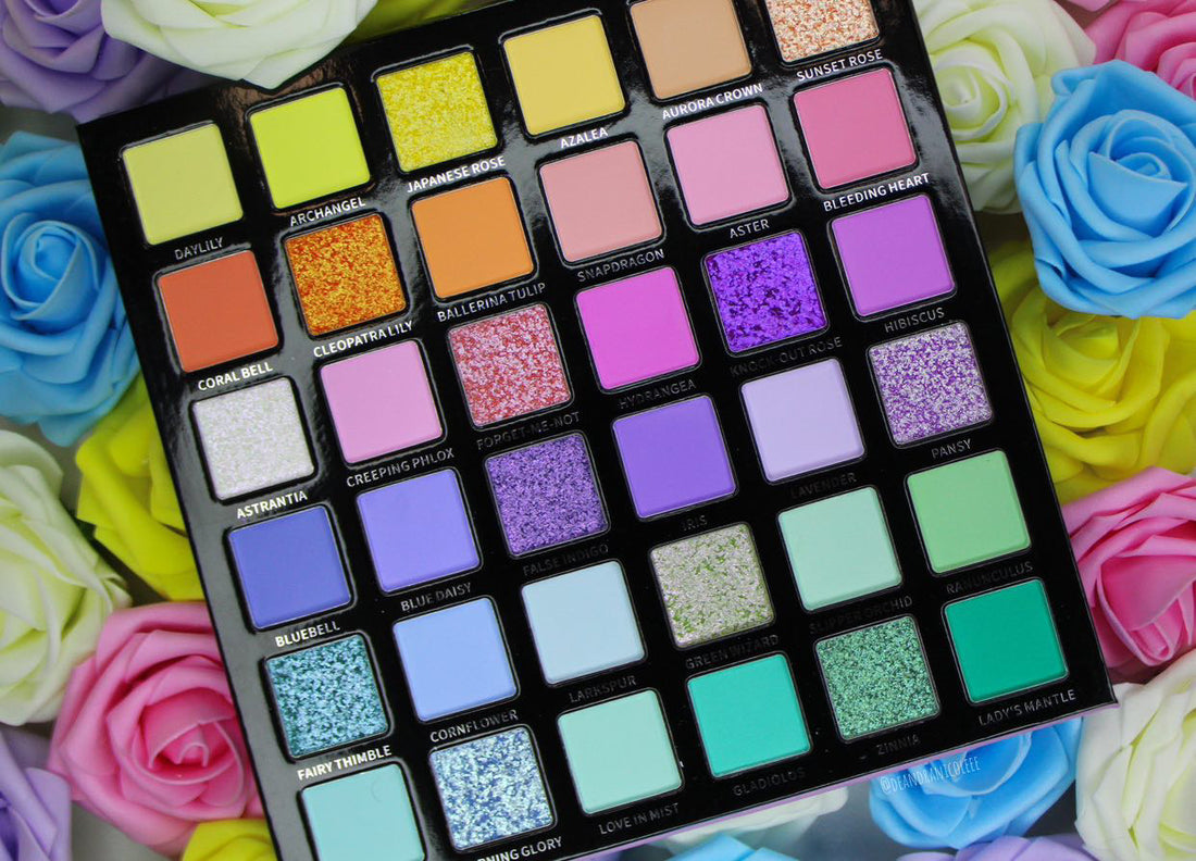 Pastel Garden Eyeshadow and Pressed Pigment Palette