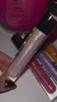 Load and play video in Gallery viewer, Queen Cosmetics: Aphodite Diamond Shimmer Lipgloss
